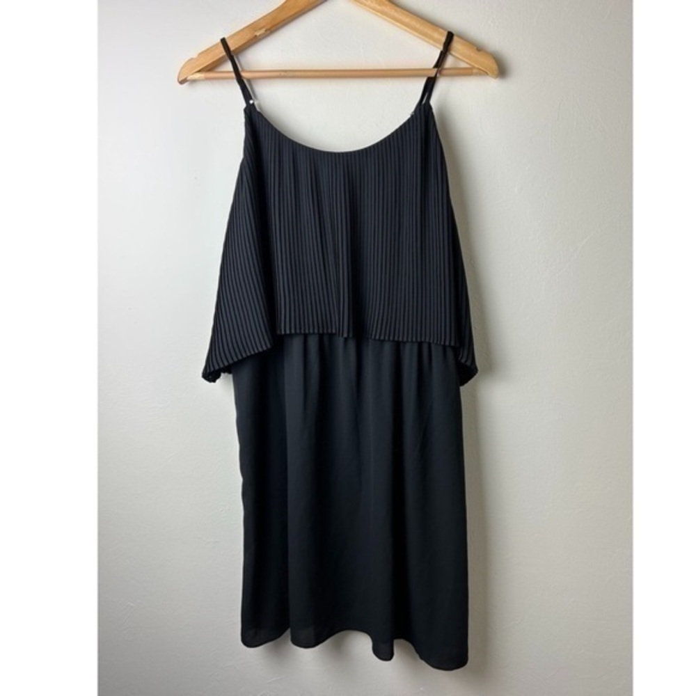 Mossimo black slip dress size large